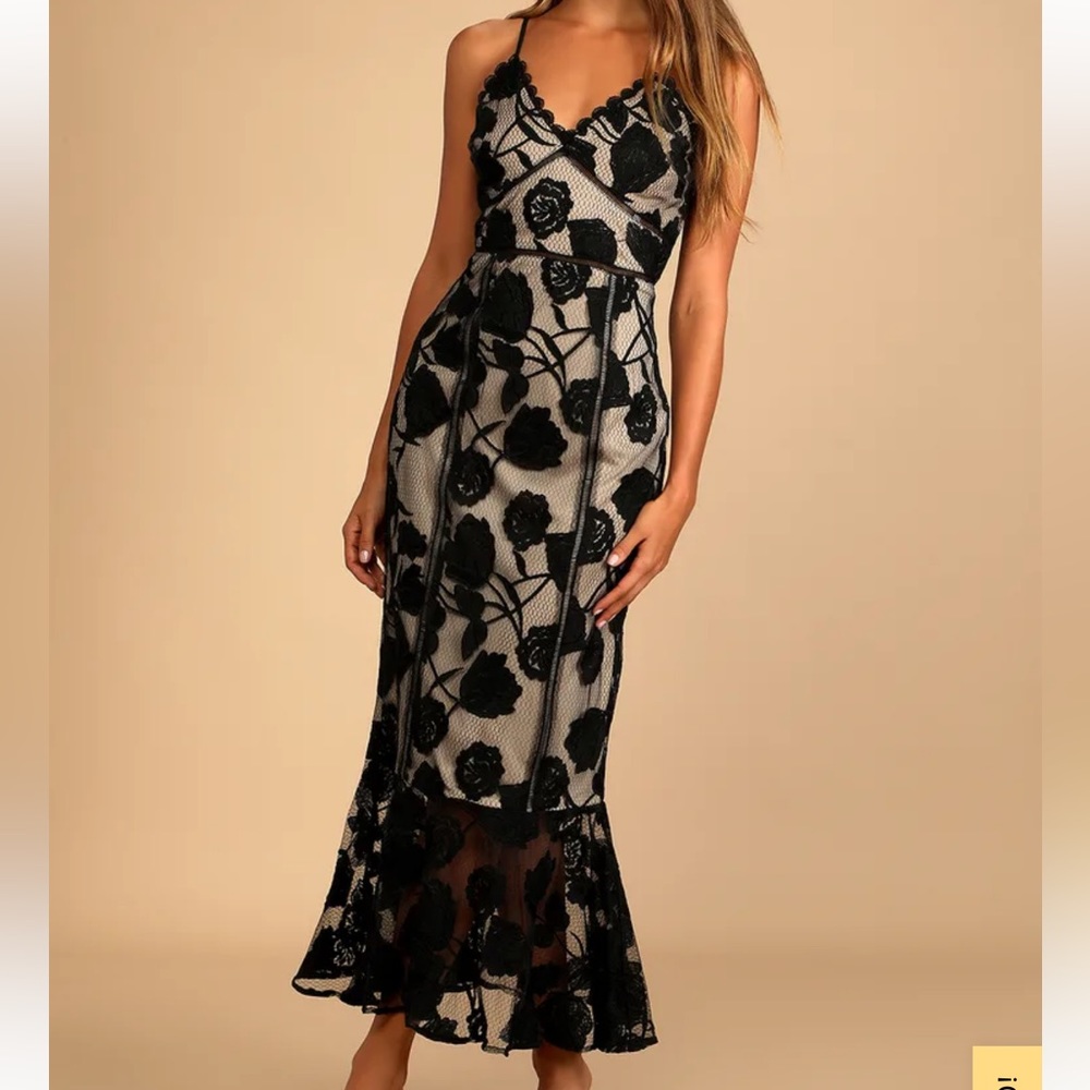 LULUS MIDI FORMAL DRESS **NEVER WORN WITH TAGS**